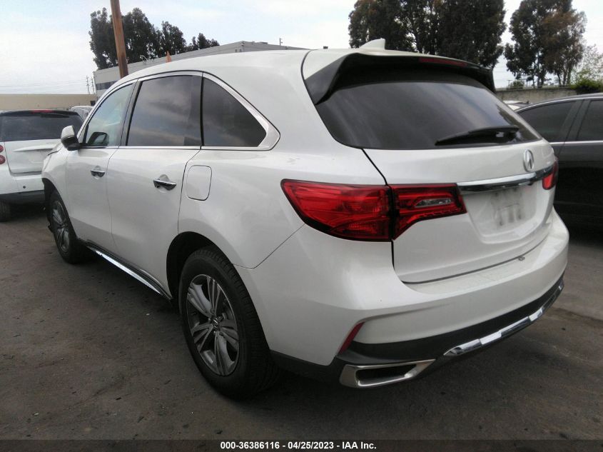 2020 ACURA MDX - 5J8YD3H37LL014134
