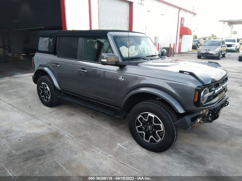 2021 FORD BRONCO BASE/BIG BEND - 1FMEE5BP0MLA90362
