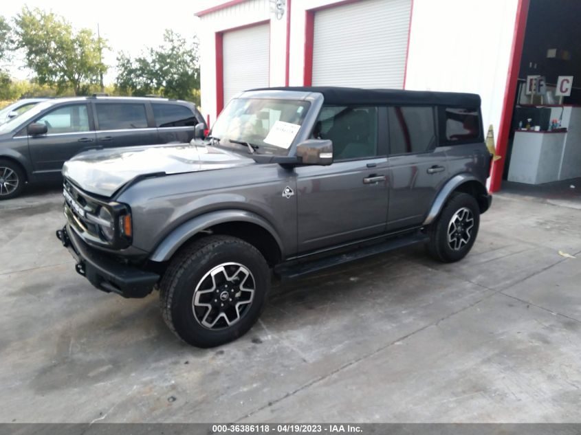 2021 FORD BRONCO BASE/BIG BEND - 1FMEE5BP0MLA90362