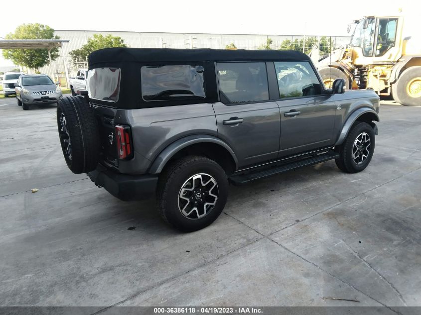 2021 FORD BRONCO BASE/BIG BEND - 1FMEE5BP0MLA90362