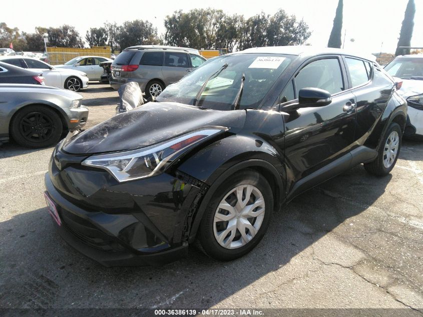 VIN JTNKHMBX6K1060165 2019 TOYOTA C-HR no.2