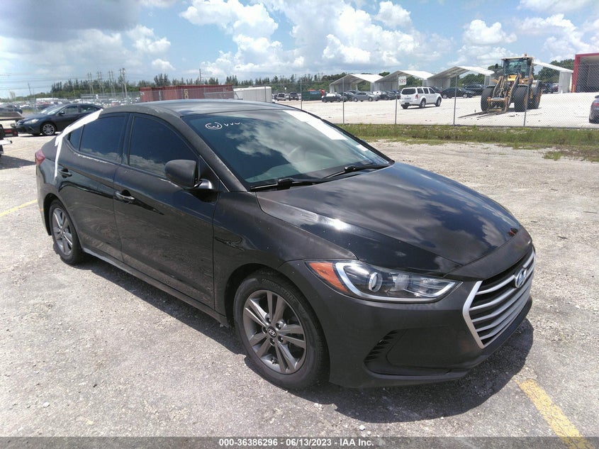 VIN 5NPD84LF0JH304841 2018 HYUNDAI ELANTRA SEL