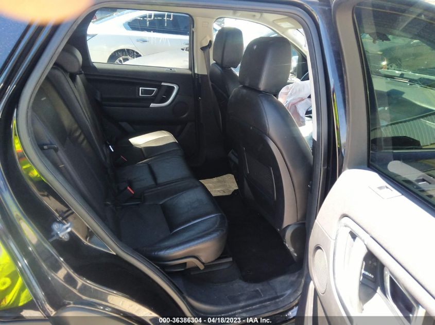 2017 LAND ROVER DISCOVERY SPORT SE - SALCP2BG9HH660431