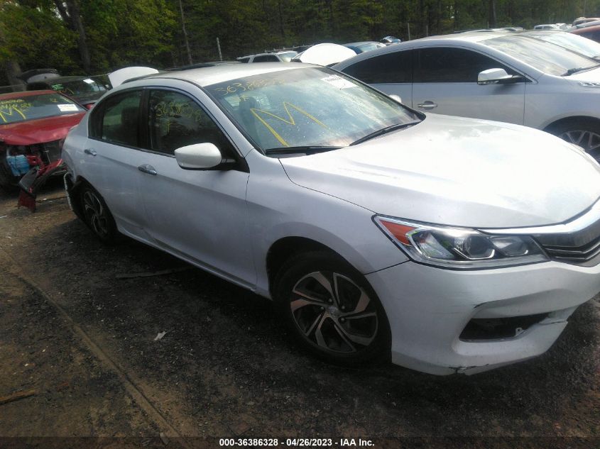 2016 HONDA ACCORD LX - 1HGCR2F38GA165395
