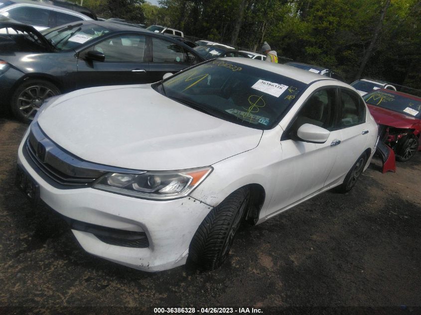 2016 HONDA ACCORD LX - 1HGCR2F38GA165395