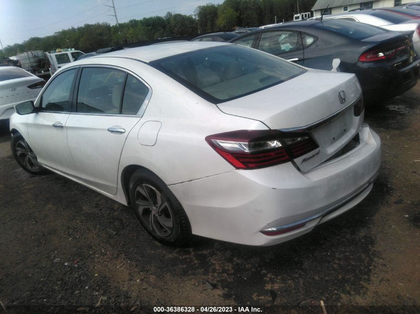 2016 HONDA ACCORD LX - 1HGCR2F38GA165395