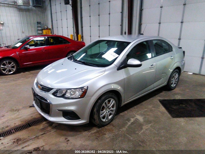 VIN 1G1JB5SH5H4122672 2017 CHEVROLET SONIC LS