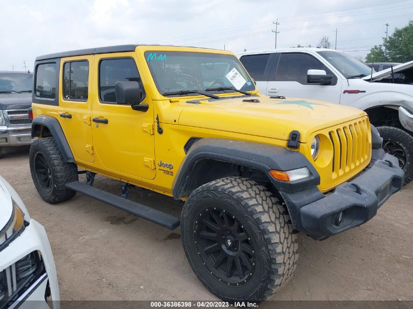2020 JEEP WRANGLER UNLIMITED SPORT S - 1C4HJXDGXLW282665