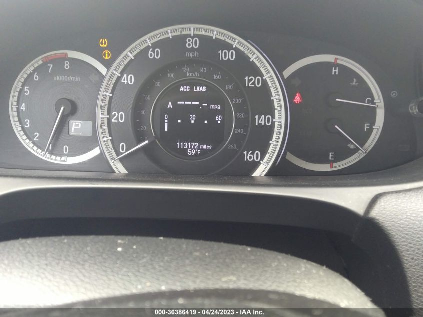 2016 HONDA ACCORD SEDAN EX-L - 1HGCR3F0XGA032746