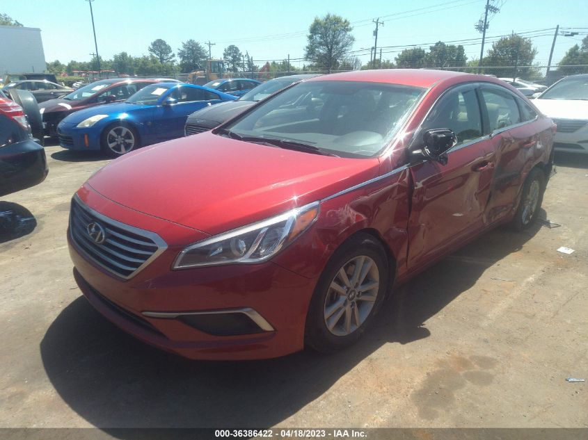 2017 HYUNDAI SONATA SE - 5NPE24AF5HH450641