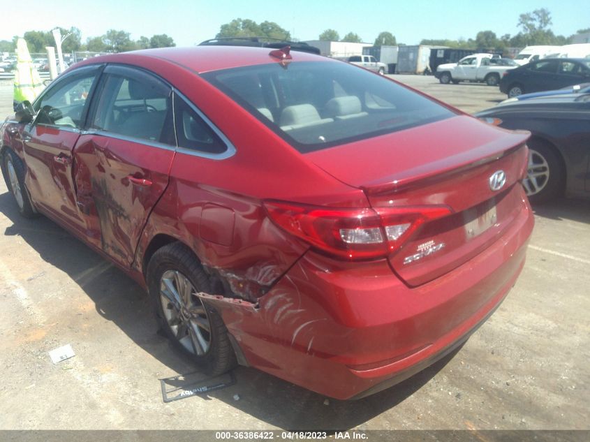 2017 HYUNDAI SONATA SE - 5NPE24AF5HH450641