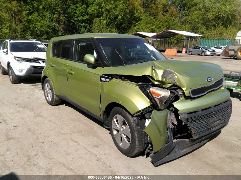 2015 KIA SOUL BASE - KNDJN2A26F7750861
