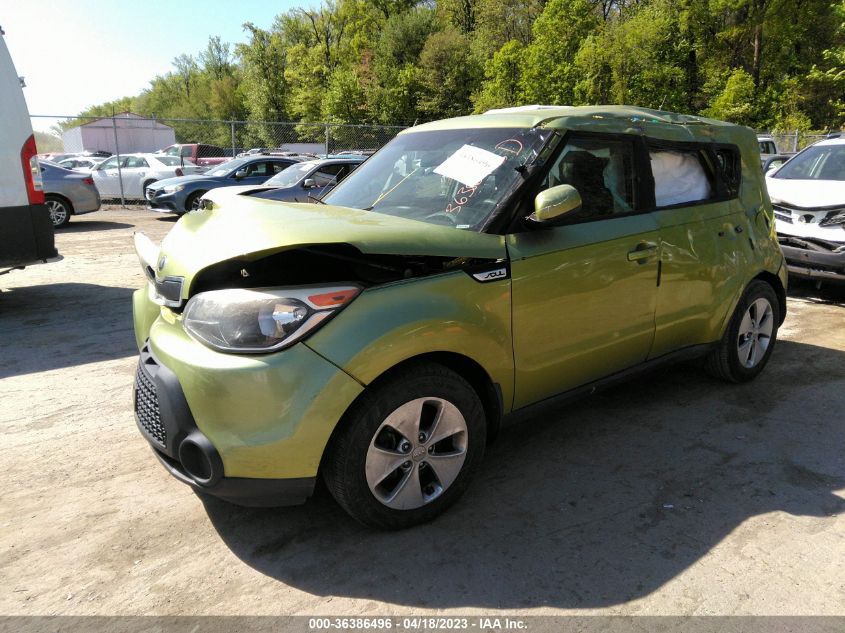 2015 KIA SOUL BASE - KNDJN2A26F7750861