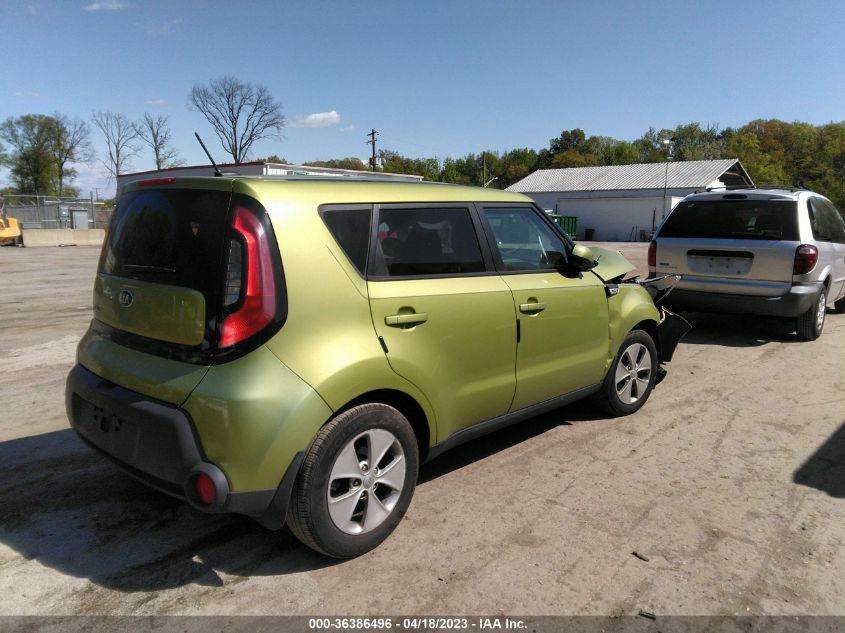 2015 KIA SOUL BASE - KNDJN2A26F7750861