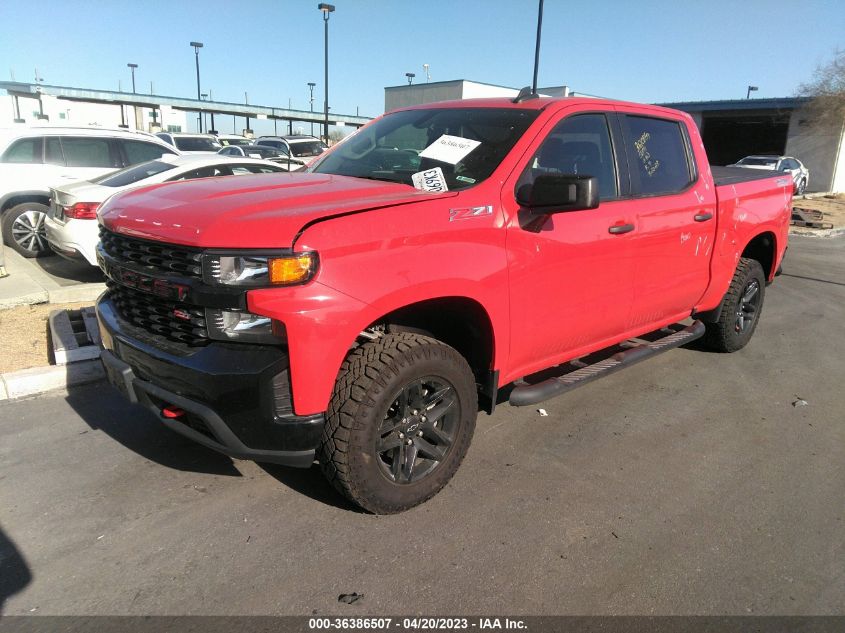 2021 CHEVROLET SILVERADO 1500 CUSTOM TRAIL BOSS - 1GCPYCEF6MZ452512