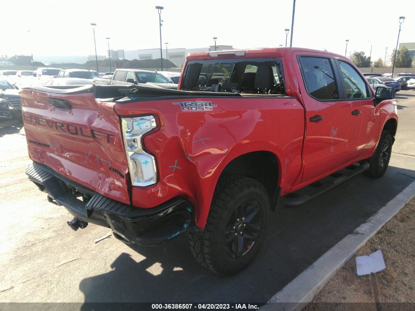 2021 CHEVROLET SILVERADO 1500 CUSTOM TRAIL BOSS - 1GCPYCEF6MZ452512