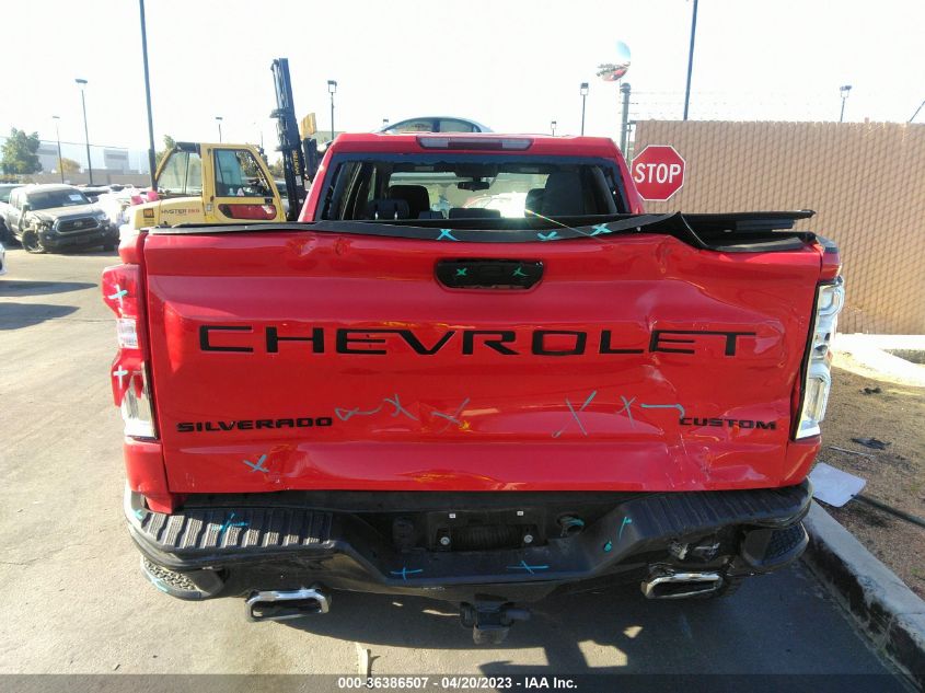 2021 CHEVROLET SILVERADO 1500 CUSTOM TRAIL BOSS - 1GCPYCEF6MZ452512