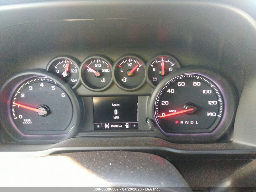 2021 CHEVROLET SILVERADO 1500 CUSTOM TRAIL BOSS - 1GCPYCEF6MZ452512