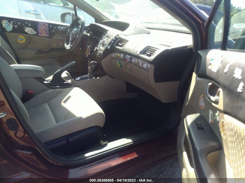 2014 HONDA CIVIC SEDAN LX - 19XFB2F59EE041633