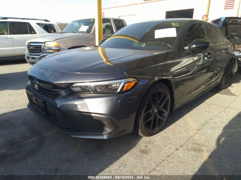 2022 HONDA CIVIC SEDAN SPORT - 2HGFE2F56NH533629