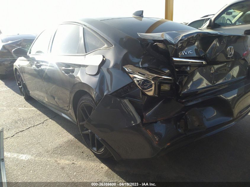 2022 HONDA CIVIC SEDAN SPORT - 2HGFE2F56NH533629