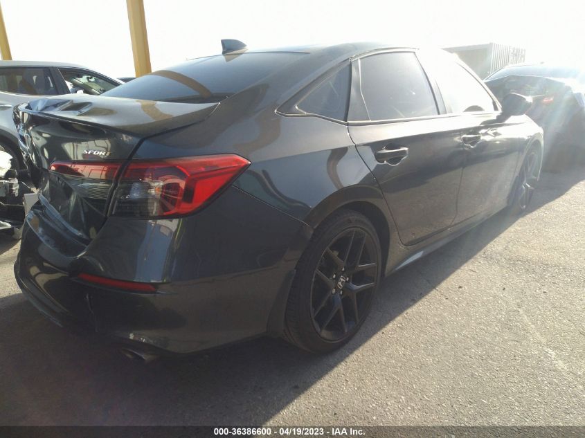 2022 HONDA CIVIC SEDAN SPORT - 2HGFE2F56NH533629