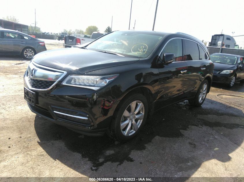 2016 ACURA MDX W/ADVANCE/W/ADVANCE - 5FRYD4H98GB050947
