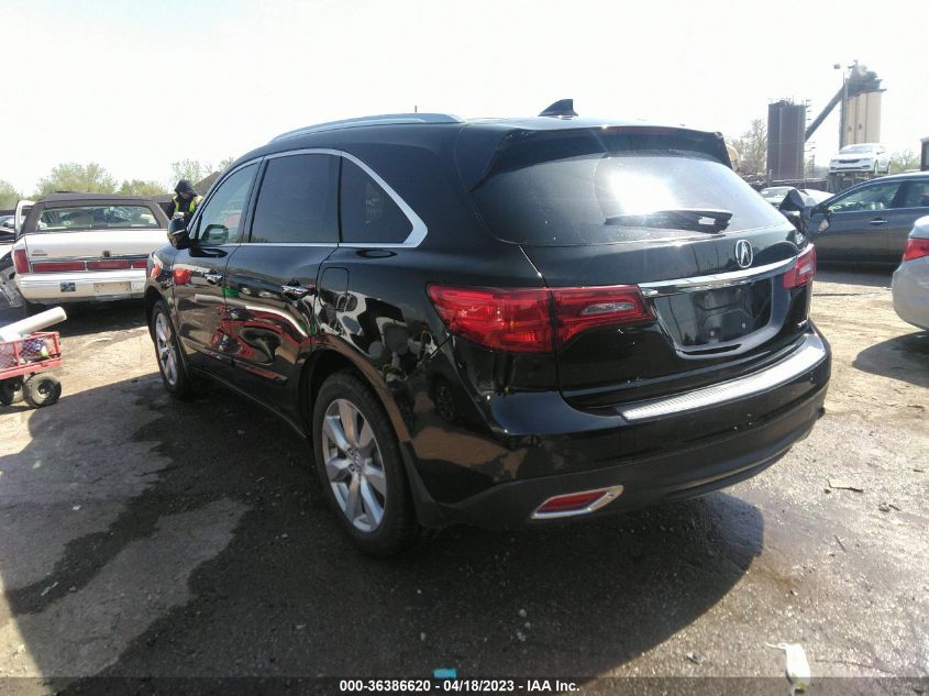 2016 ACURA MDX W/ADVANCE/W/ADVANCE - 5FRYD4H98GB050947