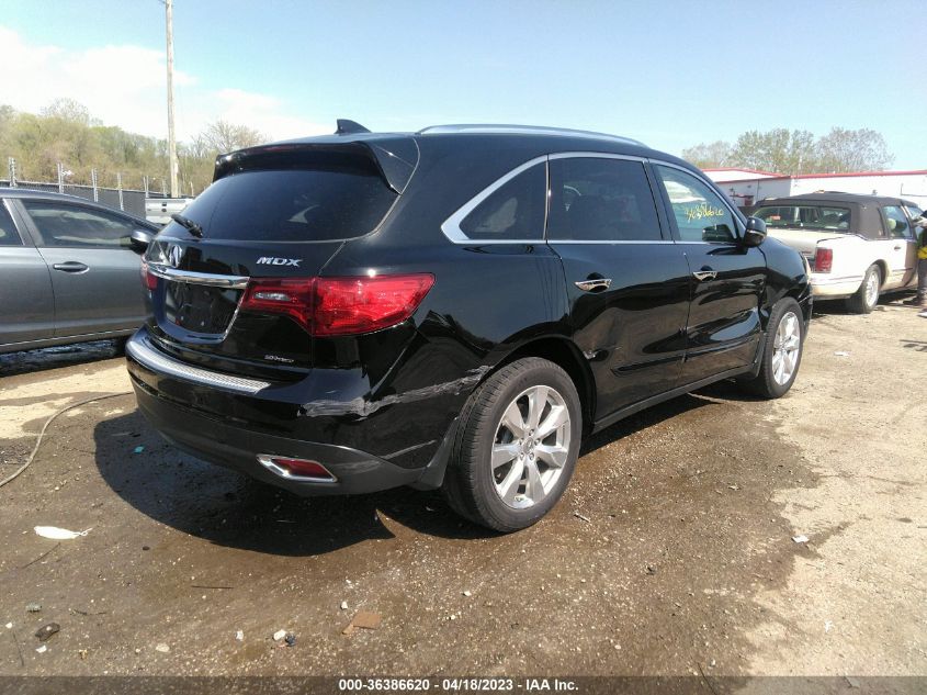 2016 ACURA MDX W/ADVANCE/W/ADVANCE - 5FRYD4H98GB050947