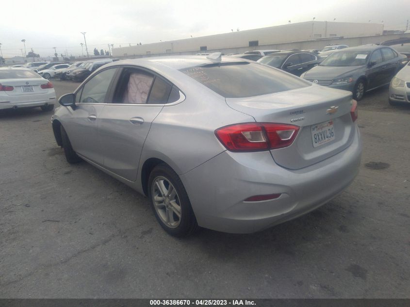 2018 CHEVROLET CRUZE LT - 1G1BE5SM8J7111548