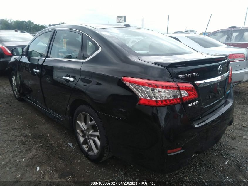 2014 NISSAN SENTRA SR - 3N1AB7AP8EY308195