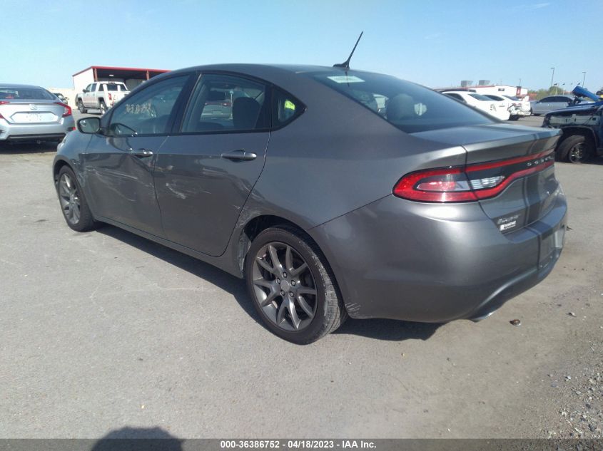 2013 DODGE DART SXT - 1C3CDFBA8DD336377