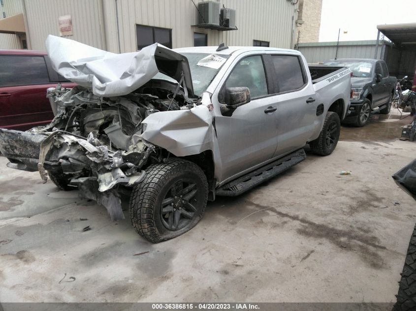 2021 CHEVROLET SILVERADO 1500 CUSTOM TRAIL BOSS - 1GCPYCEF2MZ161442