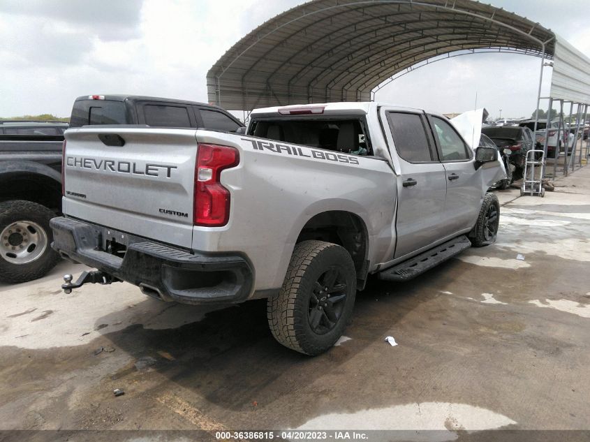 2021 CHEVROLET SILVERADO 1500 CUSTOM TRAIL BOSS - 1GCPYCEF2MZ161442