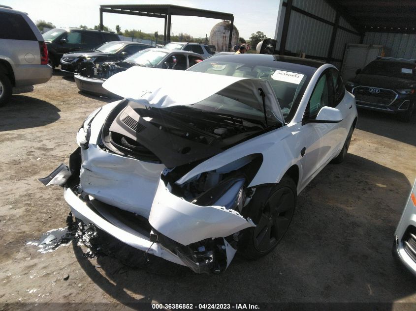 2022 TESLA MODEL 3 - 5YJ3E1EA4NF359270