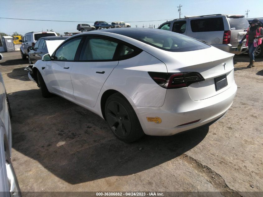 2022 TESLA MODEL 3 - 5YJ3E1EA4NF359270