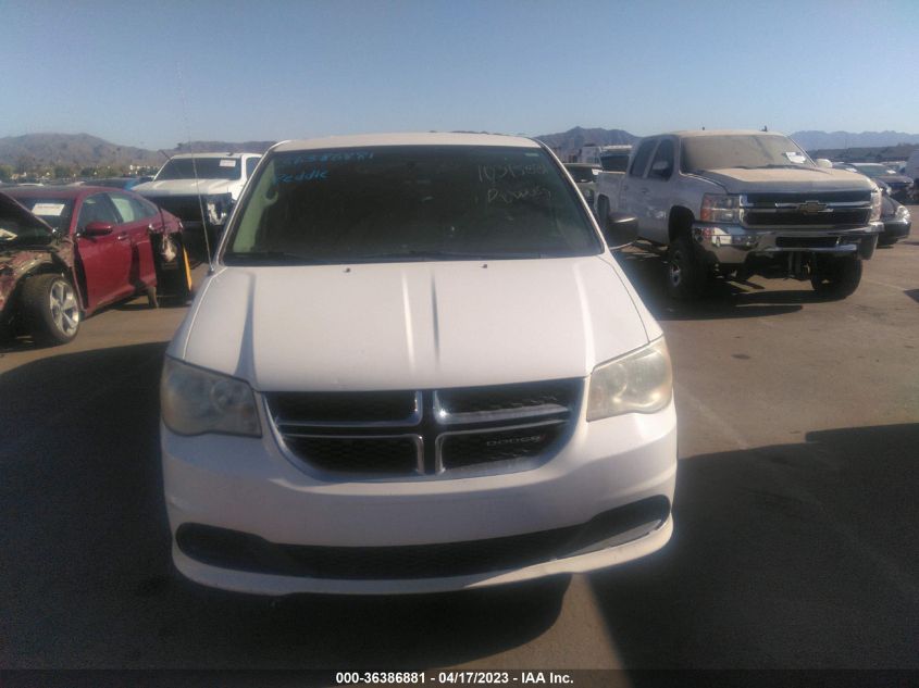 2013 DODGE GRAND CARAVAN AMERICAN VALUE PKG - 2C4RDGBG7DR765281