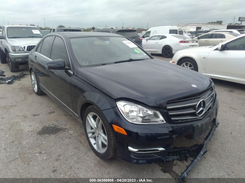 2014 MERCEDES-BENZ C-CLASS C 250 - WDDGF4HB8EA943397
