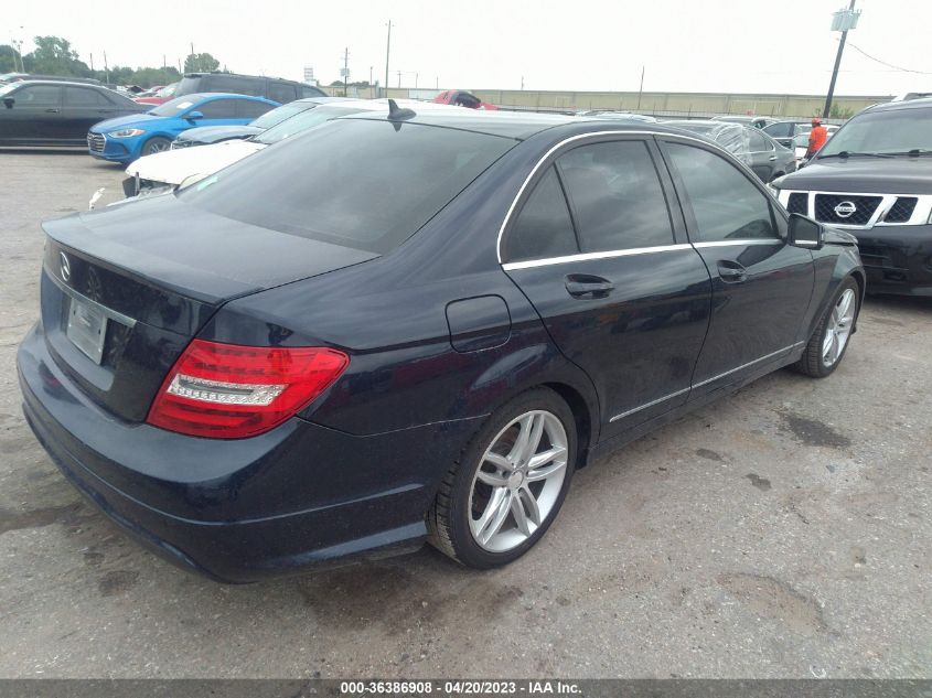 2014 MERCEDES-BENZ C-CLASS C 250 - WDDGF4HB8EA943397