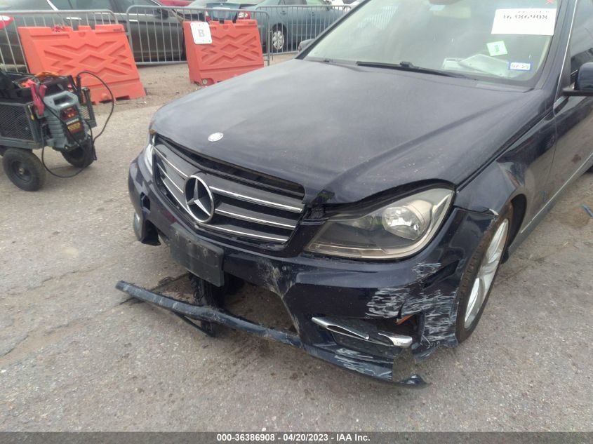 2014 MERCEDES-BENZ C-CLASS C 250 - WDDGF4HB8EA943397