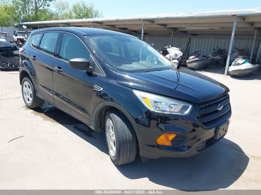 2017 FORD ESCAPE S - 1FMCU0F75HUD75940