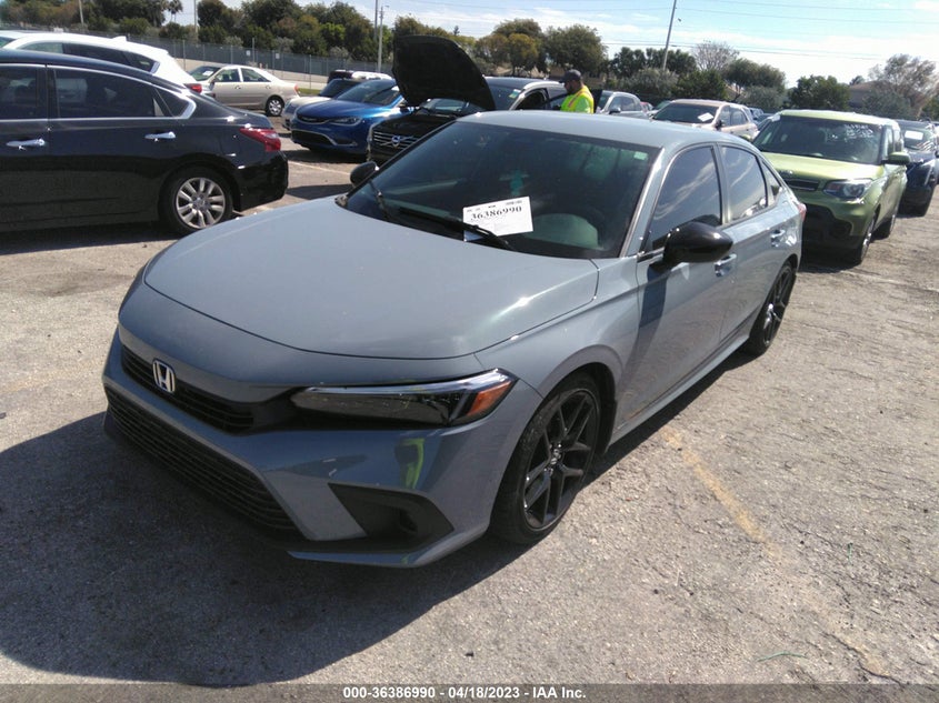 VIN 2HGFE2F54PH522969 2023 HONDA CIVIC SEDAN SPORT