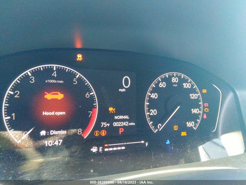 VIN 2HGFE2F54PH522969 2023 HONDA CIVIC SEDAN SPORT