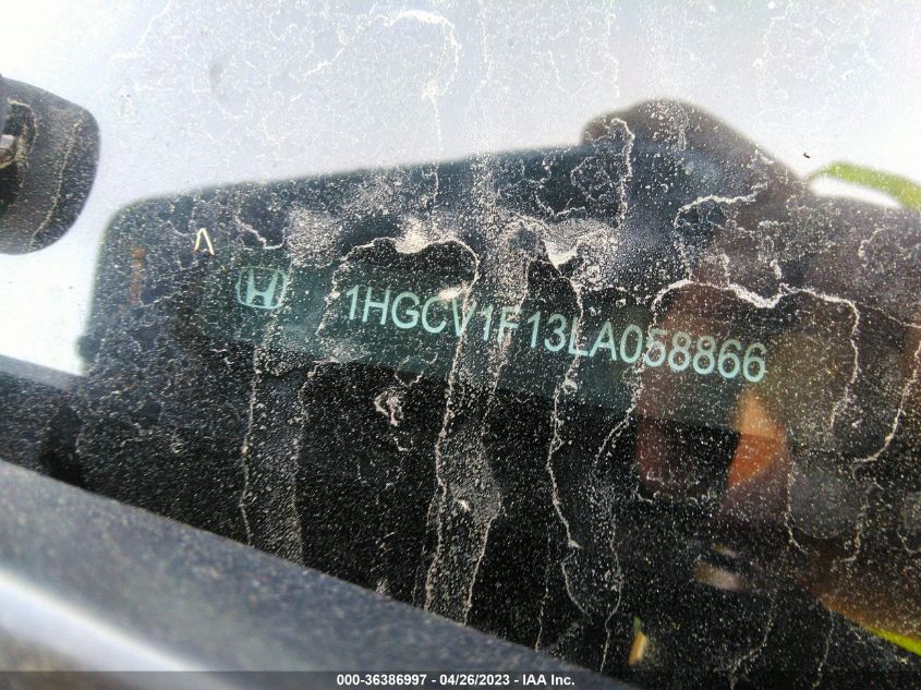 2020 HONDA ACCORD SEDAN LX - 1HGCV1F13LA058866