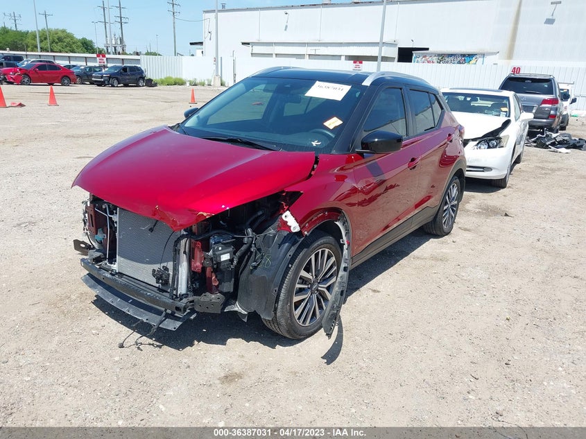 VIN 3N1CP5CV6NL520522 2022 NISSAN KICKS SV