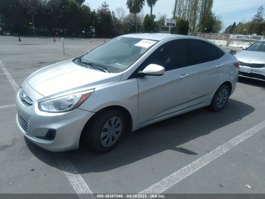 2016 HYUNDAI ACCENT SE - KMHCT4AE9GU038430