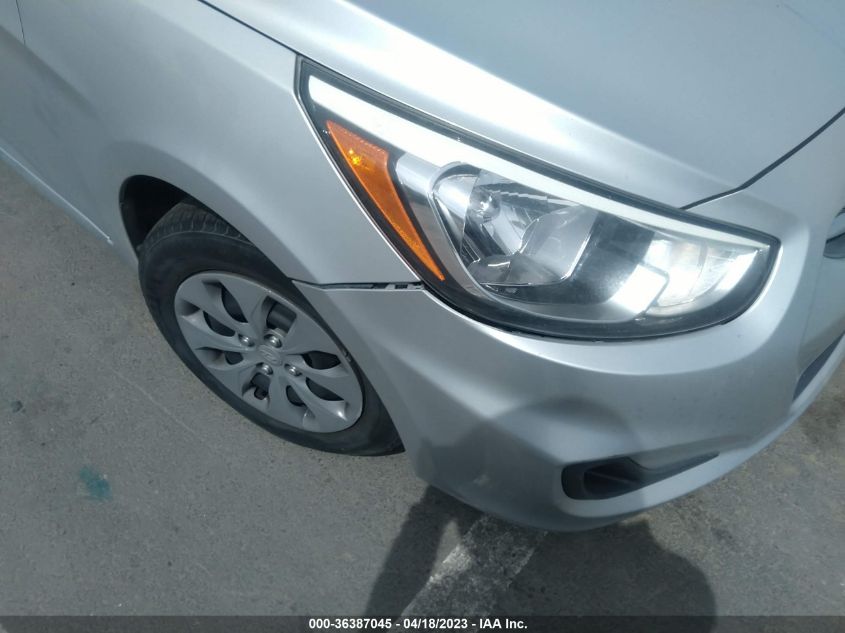 2016 HYUNDAI ACCENT SE - KMHCT4AE9GU038430