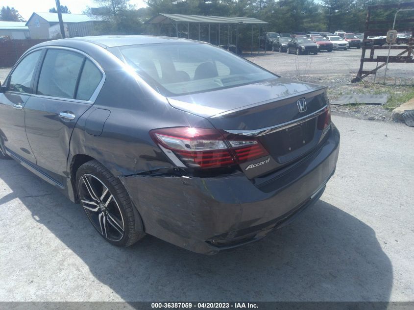 2017 HONDA ACCORD SEDAN SPORT - 1HGCR2F53HA171432