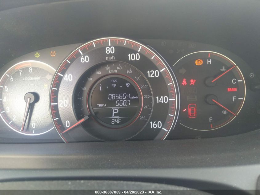 2017 HONDA ACCORD SEDAN SPORT - 1HGCR2F53HA171432