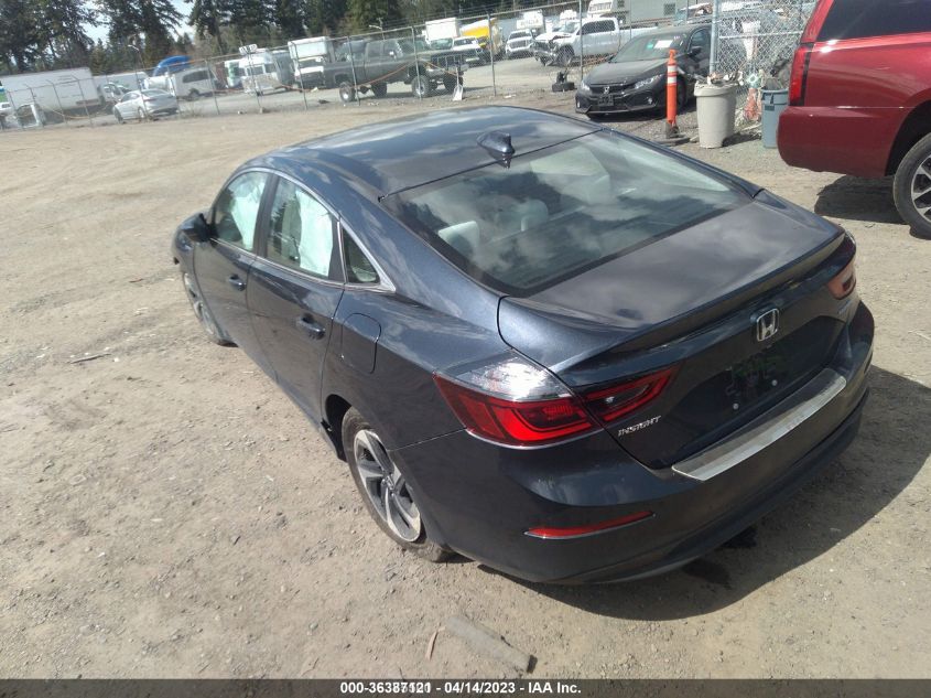 2022 HONDA INSIGHT EX - 19XZE4F55NE013571